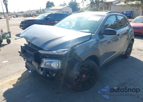 2021 Hyundai Kona Night из США, поврежденный, VIN KM8K63A58MU691971